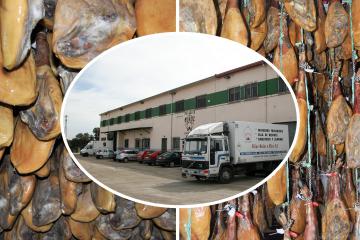 NUESTRAS INSTALACIONES          Todo el proceso de producción de nuestros jamones y embutidos se realiza íntegramente en nuestras instalaciones.